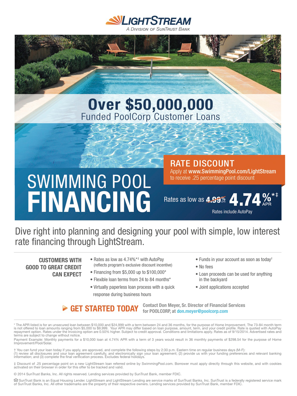 financing swimming pool on Financing Backyard Pools And Spas